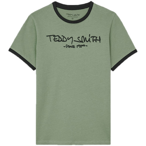 textil Niño Tops y Camisetas Teddy Smith  Verde