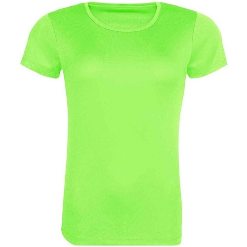 textil Mujer Camisetas manga larga Awdis Cool Verde