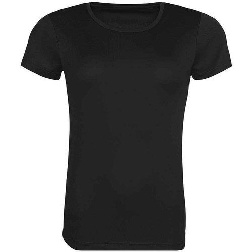 textil Mujer Camisetas manga larga Awdis Cool Negro