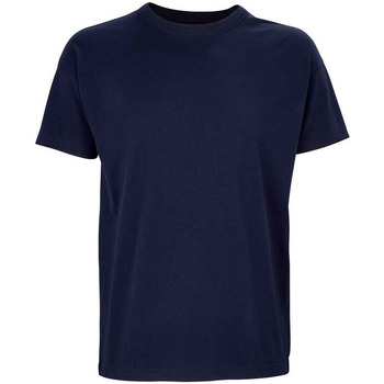 textil Hombre Camisetas manga larga Sols 3806 Azul