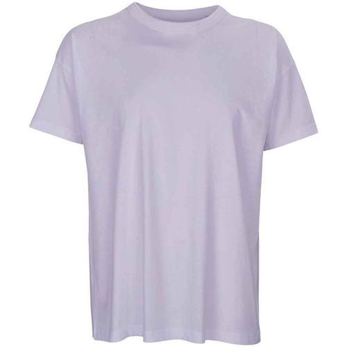 textil Hombre Camisetas manga larga Sols 3806 Violeta