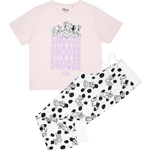 textil Mujer Pijama Dessins Animés Snooze Negro
