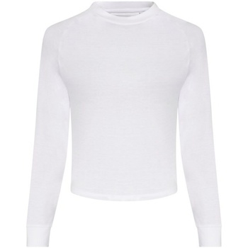 textil Mujer Camisetas manga larga Awdis Cool JC116 Blanco