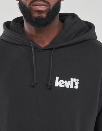 Levi's RELAXED GRAPHIC PO Negro