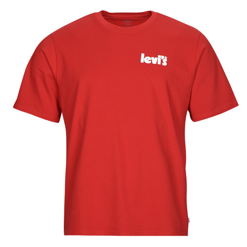 textil Hombre Camisetas manga corta Levi's SS RELAXED FIT TEE Rojo