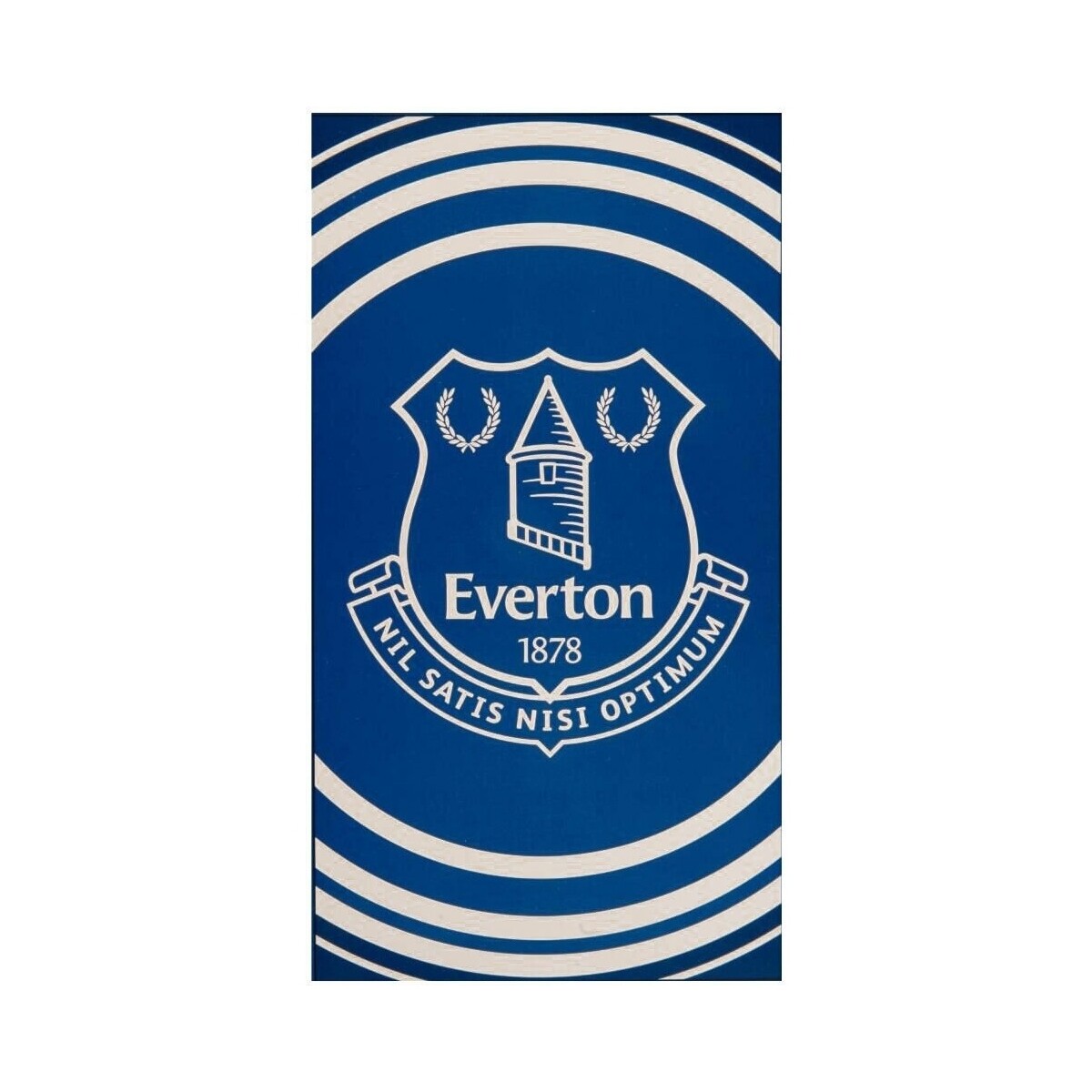 Casa Toalla y manopla de toalla Everton Fc BS2523 Azul