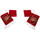 Accesorios textil Bufanda Arsenal Fc Bar Scar Rojo