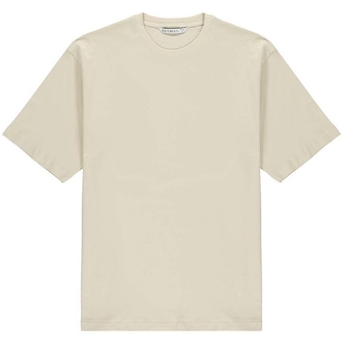 textil Camisetas manga larga Kustom Kit Hunky Superior Beige