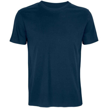 textil Camisetas manga larga Sols Odyssey Azul