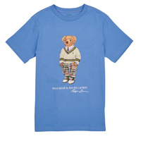 textil Niña Camisetas manga corta Polo Ralph Lauren SS CN-KNIT SHIRTS Azul