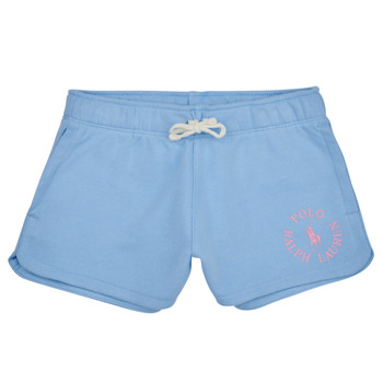 textil Niña Shorts / Bermudas Polo Ralph Lauren PREPSTER SHT-SHORTS-ATHLETIC Azul / Celeste / Rosa