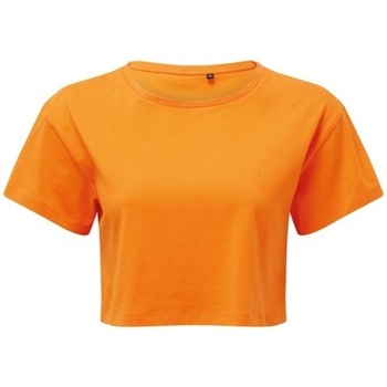 textil Mujer Camisetas manga larga Tridri TR019 Naranja