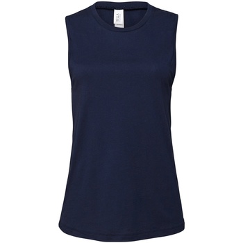 textil Mujer Camisetas sin mangas Bella + Canvas Muscle Azul