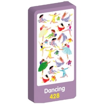 Casa Sticker / papeles pintados Purple Peach SG20647 Multicolor