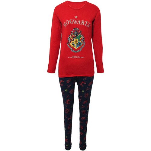 textil Mujer Pijama Harry Potter TA8682 Rojo