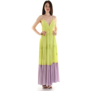 textil Mujer Vestidos largos Sfizio 22FE6639CREPONNE Verde