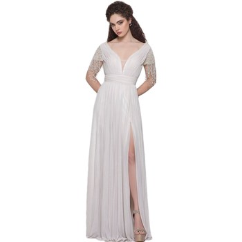 textil Mujer Vestidos largos Impero Couture J10891 Beige
