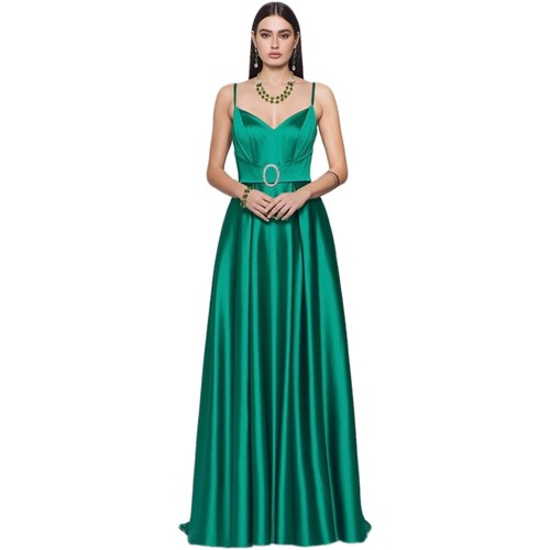 textil Mujer Vestidos largos Impero Couture BE16233 Verde