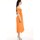 textil Mujer Vestidos largos Yes Zee A431-EK00 Naranja