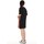 textil Mujer Vestidos largos Love Moschino W592336M3876 Negro