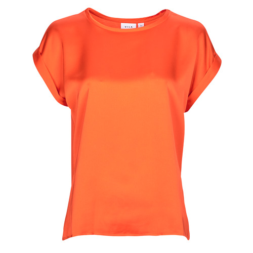 textil Mujer Tops / Blusas Vila VIELLETTE Naranja