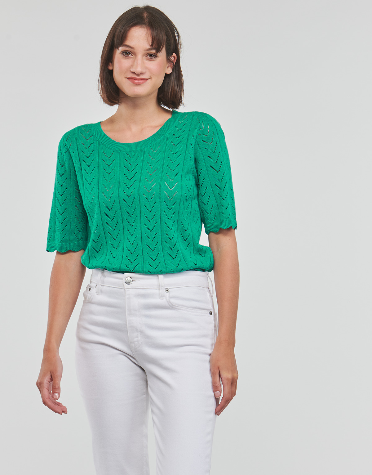textil Mujer Tops / Blusas Vila VISHELLEY Verde