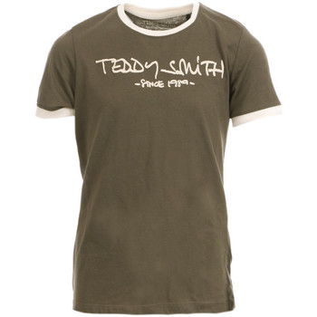 textil Niño Tops y Camisetas Teddy Smith  Verde