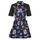 textil Mujer Vestidos cortos Desigual VEST_SINA Negro / Multicolor