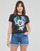 textil Mujer Camisetas manga corta Desigual TS_MICKEY CRASH Negro / Multicolor