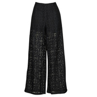 textil Mujer Pantalones fluidos Desigual PANT_NEWCASTLE Negro