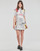 textil Mujer Vestidos cortos Desigual VEST_NEWSPAPER Blanco / Multicolor