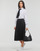 textil Mujer Camisas Karl Lagerfeld BIB SHIRT W/ MONOGRAM NECKTIE Blanco