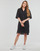 textil Mujer Vestidos cortos Karl Lagerfeld BRODERIE ANGLAISE SHIRTDRESS Negro