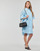 textil Mujer Vestidos cortos Karl Lagerfeld BRODERIE ANGLAISE SHIRTDRESS Azul / Celeste