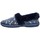 Zapatos Mujer Pantuflas Skechers 113486 NVMT Mujer Azul