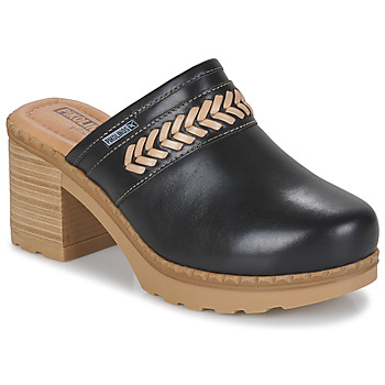 Zapatos Mujer Zuecos (Mules) Pikolinos CANARIAS Negro