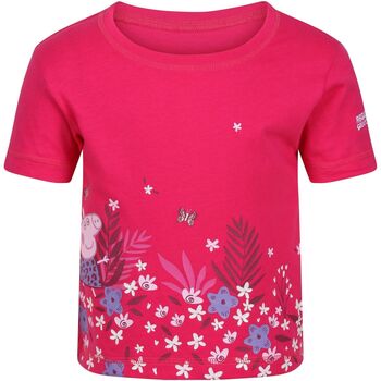 textil Niños Camisetas manga corta Regatta RG7722 Rojo