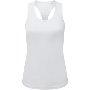 textil Mujer Camisetas sin mangas Tridri  Blanco
