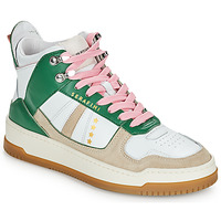 Zapatos Mujer Zapatillas altas Serafini ELLE Blanco / Beige / Verde