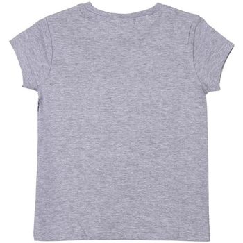 textil Niña Camisetas manga corta Stitch - Camiseta corta single jersey niña Gris