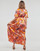 textil Mujer Vestidos largos Betty London ANYA Naranja