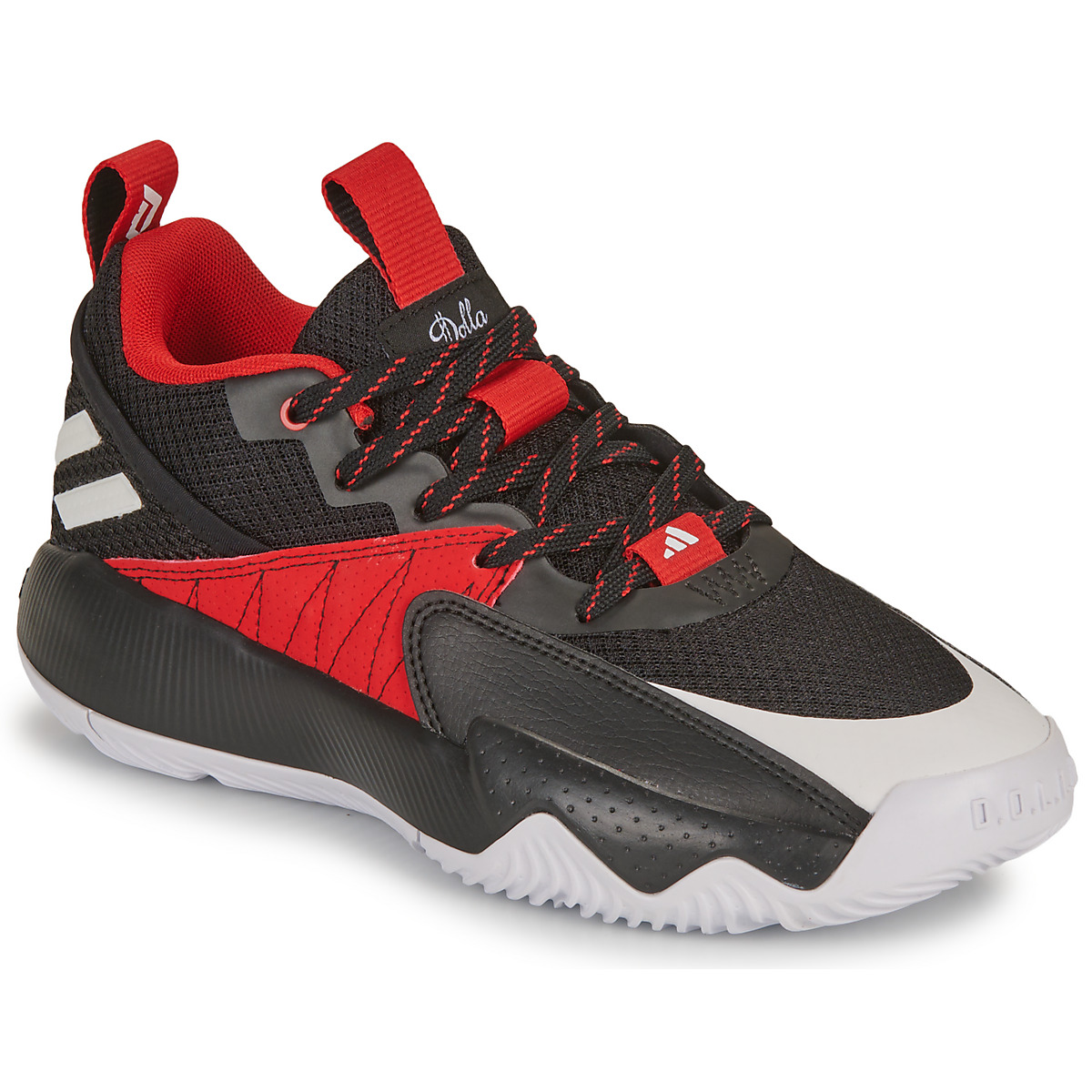 Zapatos Baloncesto adidas Performance DAME CERTIFIED Negro / Rojo