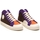 Zapatos Mujer Deportivas Moda Sanjo K100 Burel - Brown Tricolor Multicolor