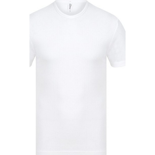 textil Hombre Camisetas manga corta Absolute Apparel AB121 Blanco