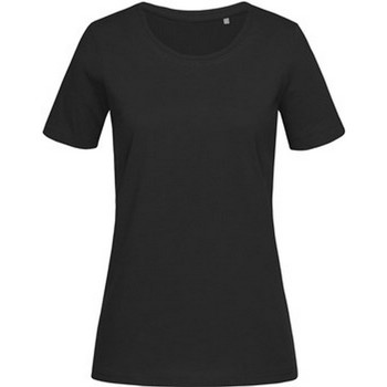 textil Mujer Camisetas manga larga Stedman  Negro