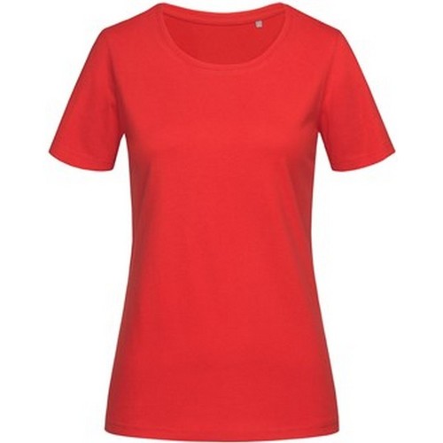textil Mujer Camisetas manga larga Stedman Lux Rojo