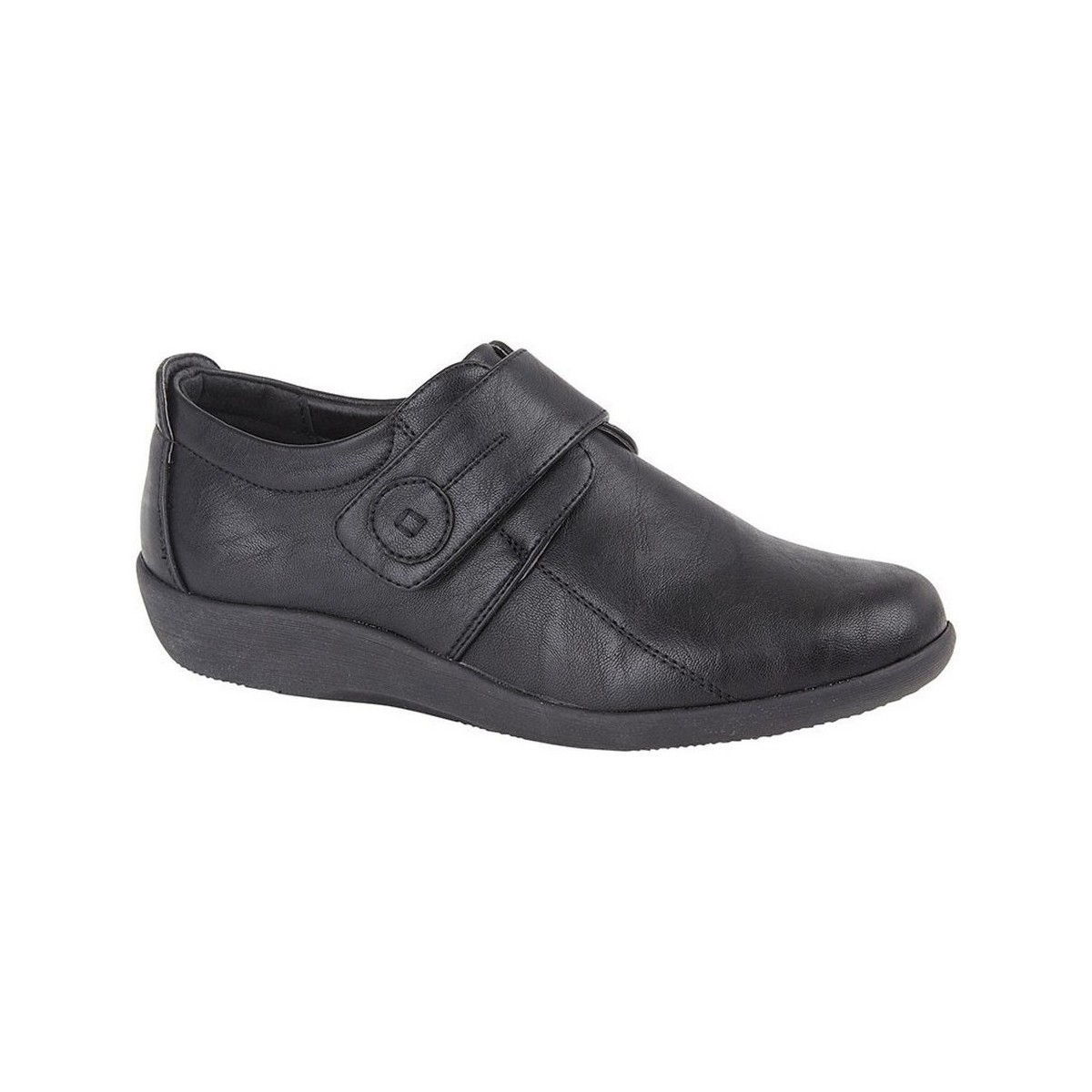 Zapatos Mujer Slip on Boulevard Touch Fastening Negro