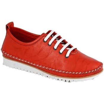 Zapatos Mujer Deportivas Moda Mod Comfys  Rojo