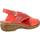 Zapatos Mujer Sandalias Fleet & Foster Judith Open Toe Rojo