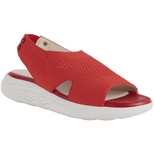 Zapatos Mujer Sandalias Geox Spherica Ec5 Rojo